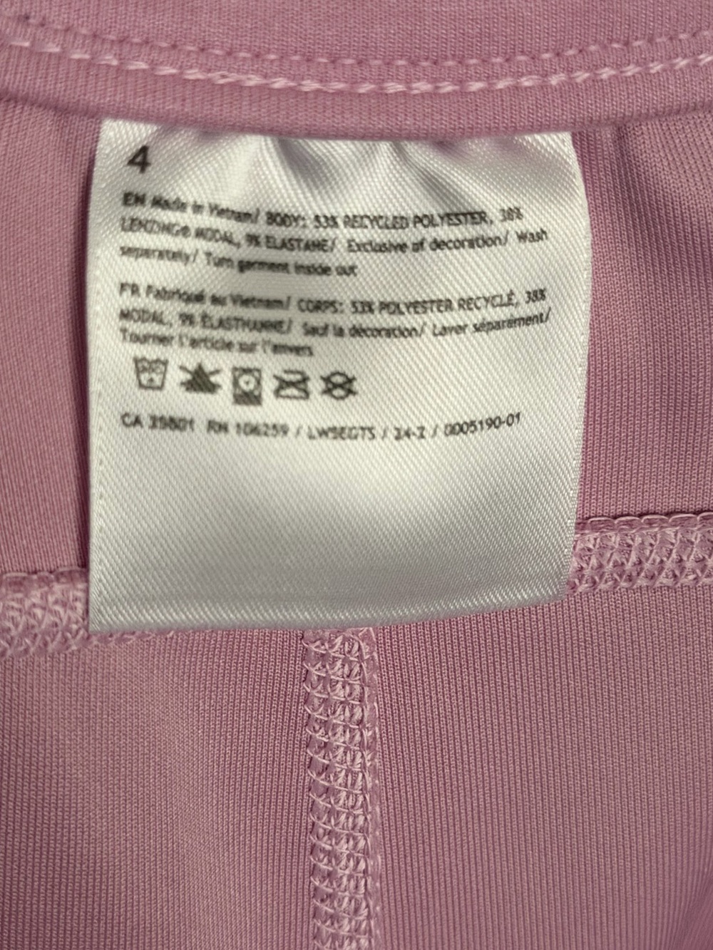 Lululemon Softstreme High Rise Pant
Regular Women Size 4 Pink Straight Leg - Picture 11 of 11